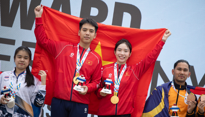 มหกรรมกีฬาซีเกมส์ ครั้งที่ 33 เวียดนามยึดอันดับ 2 ตารางเหรียญแน่น หลังจบวันที่ 3