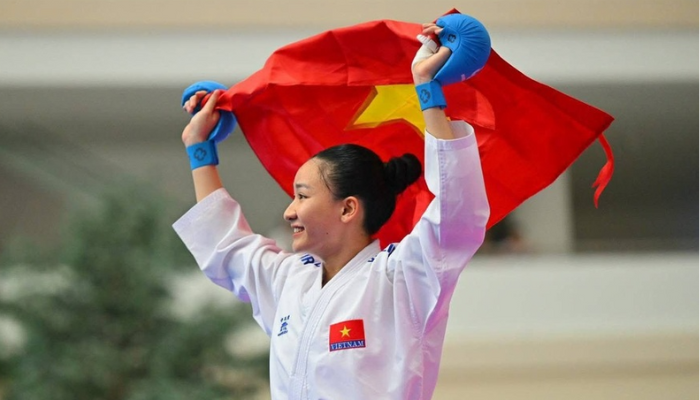 ทีมคาราเต้เวียดนาม คว้าเหรียญทอง 6 เหรียญ พร้อมยืนยันความเป็นอันดับหนึ่ง