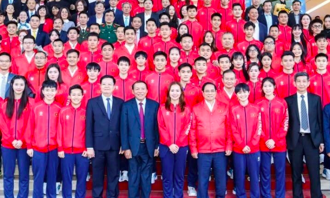 ทัพ นักกีฬาเวียดนาม มุ่งสู่ SEA Games 33 ที่ไทย พร้อมเป้าหมายชิงเหรียญทอง