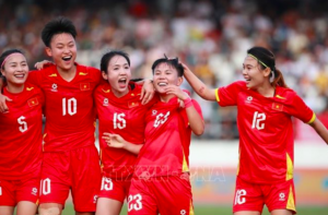 ทีมฟุตซอลหญิงเวียดนาม ฮึกเหิม ก่อนเส้นทางตัดสินเหรียญ