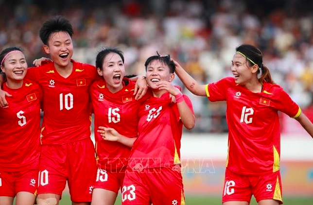 ทีมฟุตซอลหญิงเวียดนาม ฮึกเหิม ก่อนเส้นทางตัดสินเหรียญ