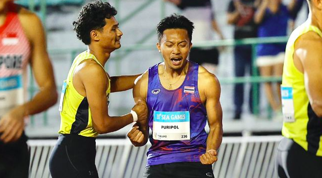 กรีฑาไทยสร้างประวัติศาสตร์: 'เทพบุตร' ภูริพล บุญสอน ทุบสถิติวิ่ง 100 เมตร ต่ำกว่า 10 วินาที คนแรกของอาเซียน