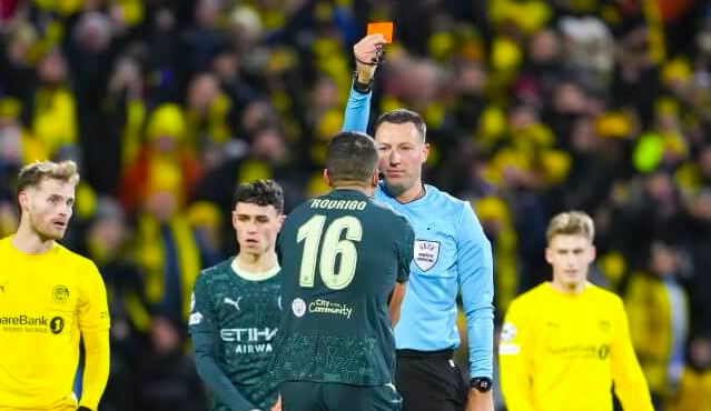 โรดรี้ แพะรับบาป หลังแมนฯ ซิตี้ พ่ายทีมเล็ก