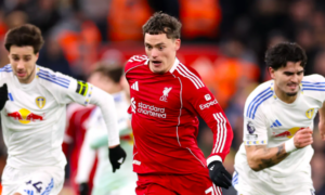 หงส์แดง ชนตอ! ลีดส์ ยูไนเต็ด บุกแบ่งแต้ม ดับฝันแชมป์ลิเวอร์พูลคาแอนฟิลด์